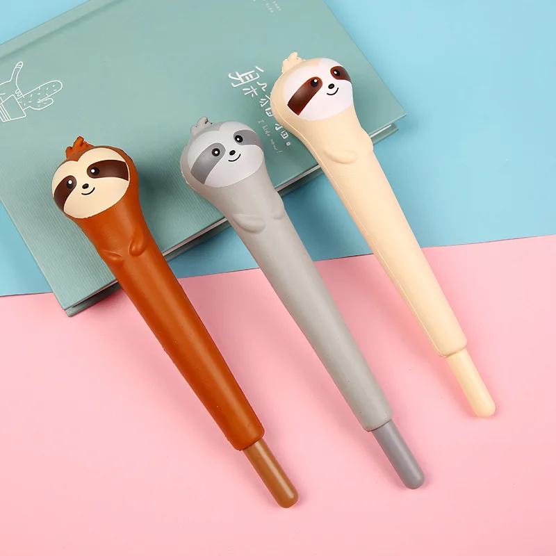 Красочная кавайная офисная Канцелярия подарок ручка Радужный цвет тело мультфильм Русалка хвост гелевые чернила для детей