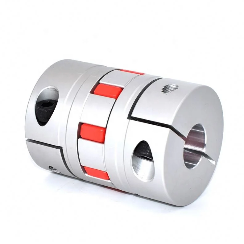 Detachable DFC Clamping Type Flexible Rubber Drop-out center design Jaw Shaft Couplings