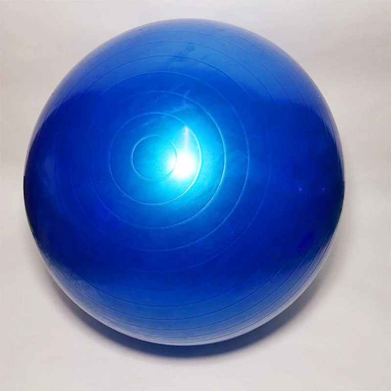 45cm PVC Yoga GYM Ball Inflatable Gymnastics Exercise Yoga Ball With Custom Logo Pilates Fitess Balls