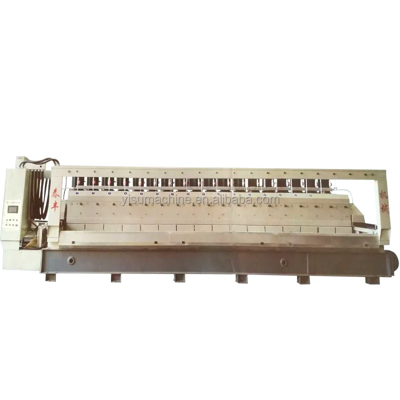 horizontal stone polishing machine 5 head stone polishing rounding machine large polisher machine for stone