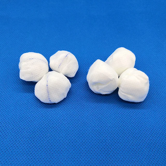 Disposable Medical Balls Surgical Sterile Supplies Non wovern Balls With X-ray