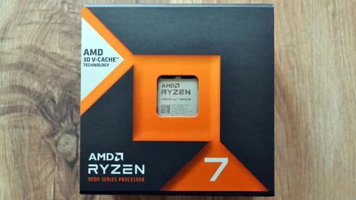 Лидер продаж AMD R7 9800X3D 9000 серии гранитный хребет 8 ядер 4 7 ГГц центральный процессор AM5 ZEN 5 L3 Cache 96mb ry-zen