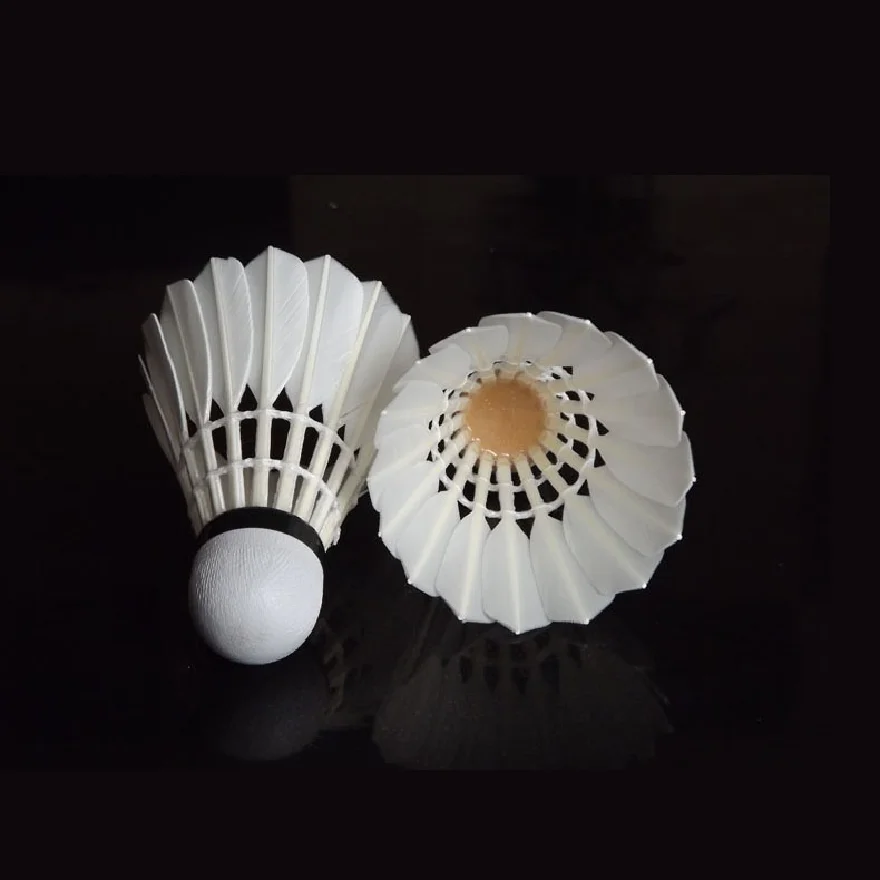 Goose Feather 3 Layer Cork Competitive Price Badminton Shuttlecock RCL
