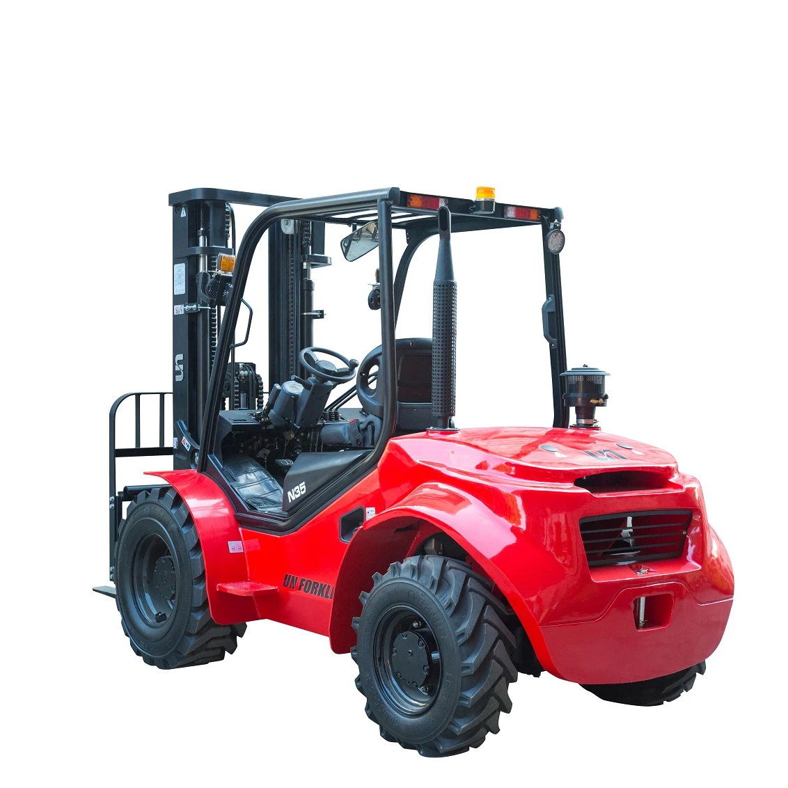 4x4 Forklift Rough Terrain Forklift 2.5 Ton Diesel Forklift Truck