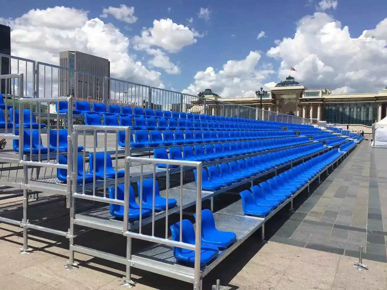 Stadium Chairs Bleachers Seating Events Grandstand Metal Bleacherfor for Outdoor Sports