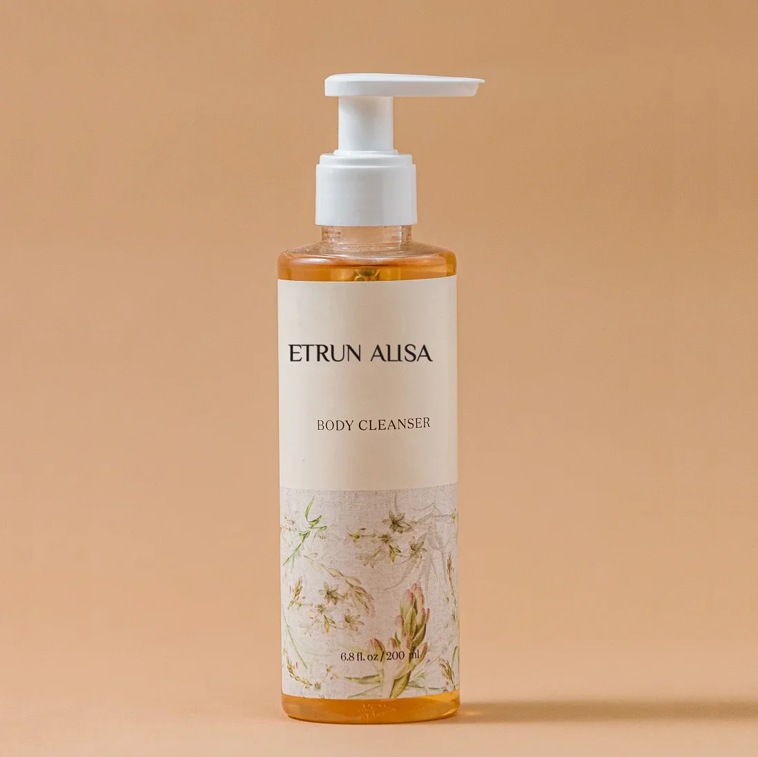 ETRUN ALISA OEM private label body cleanser hydrating Vegan whitening body wash soothing and gentle shower gel