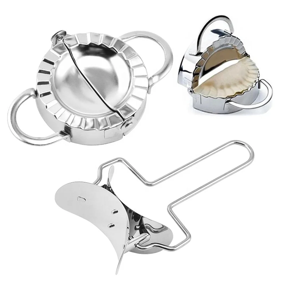 Small Size 304 Stainless Steel Dumpling Mould Lazy Must-Ravioli Making Mold Baking Accessories Home Kitchen Dumpling Maker