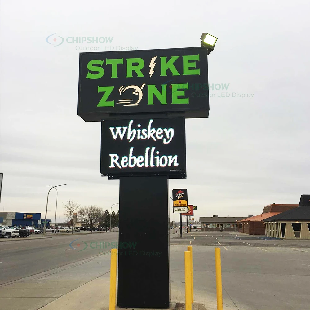 California warehouse outdoor P6.67 Waterproof Full Color advertising led video wall mount panels  billboard