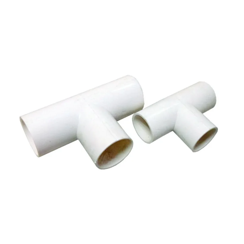16mm 20mm 25mm 32mm 40mm  Equal Tee PVC Plastic  Electrical Pipe fittings