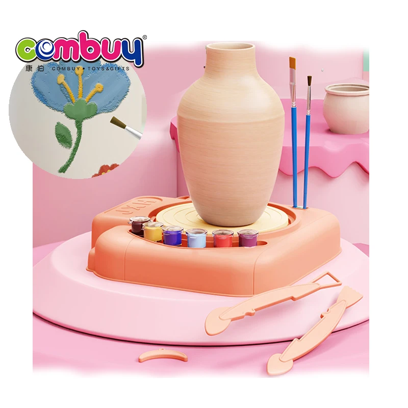 Cute camera drawing making electric diy toys ceramic wheel pottery