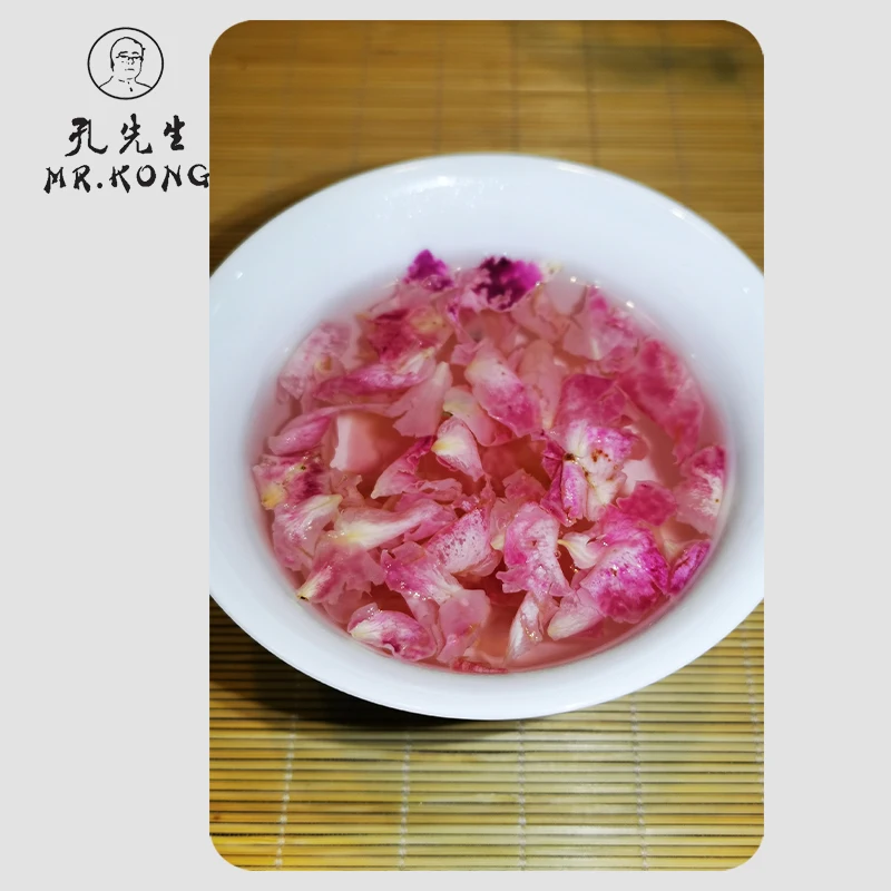 Flower Tea Dried Rose Petal Food Grade Flavor Tea Edible Pink Rose Petal