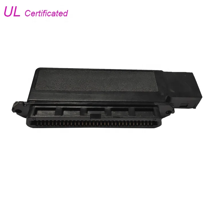 Центральный коннектор 64PIN, гнездовой разъем IDC для обжима 64 pos Champ, док-разъем с прямоугольной пластиковой блендой