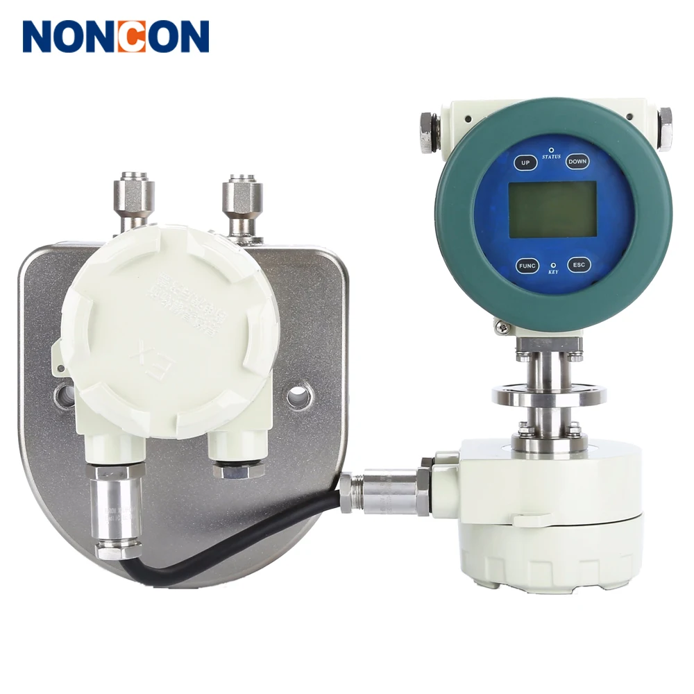 NEW Hot oil liquid Coriolis mass flow meter for gas and density meters sensor Coriolis mass flow meter for oil fuel