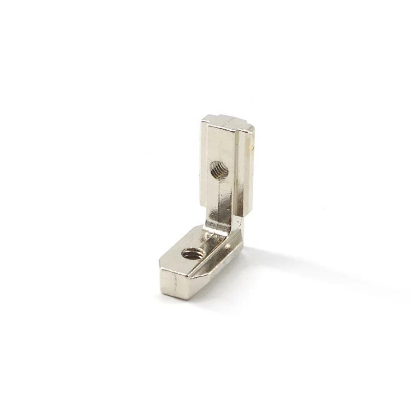 Chinese Manufacturer 2053 30mm 30x30mm 30F-8 90 Degree Inside Corner Connector Nickel Plated for Aluminum Profile 30 40 45