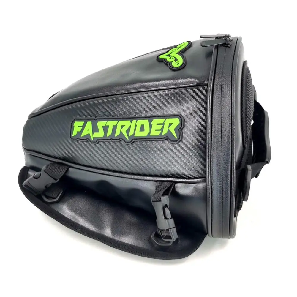 Mochila Moto Waterproof Motorcycle Backpack Tail Tank Bag Multifunctional Leather Sports Motorcycle Durable Pillion Bag