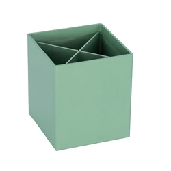 Hot Sale Grayboard Square Pencil Cup Cute Fancy Desk Office Storage Paper Pen Holder