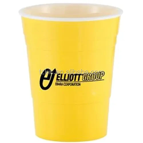 Double Color Plastic Party Cup