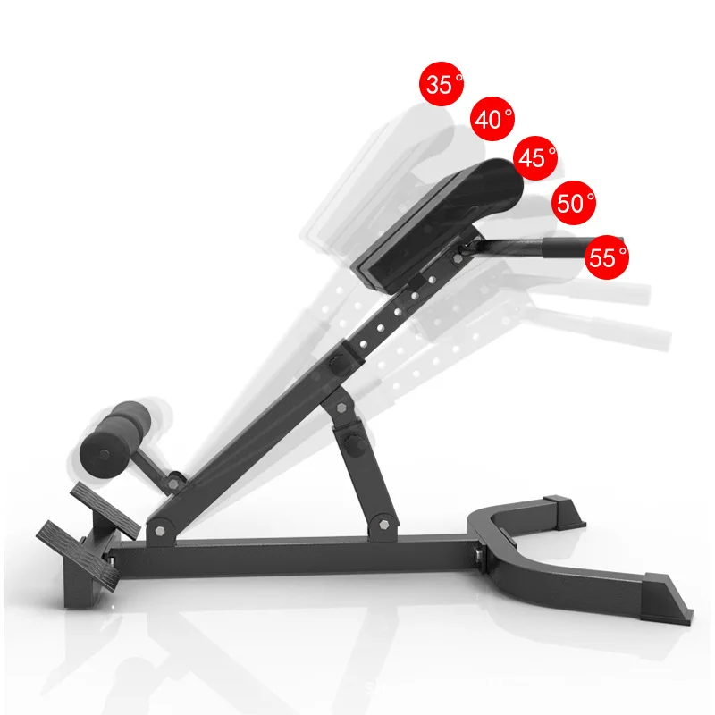 Professional Fitness Chair Stand Up Waist Abdominal Muscle Trainer Roman Chair