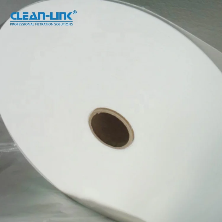 Glass Fiber Filter Media Fiberglass Filter Paper for Cleanroom