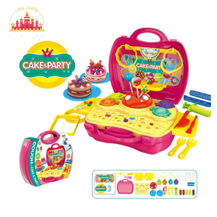Mini Cooking Toys Kids Plastic Kitchen Set Toy with Accessories for Preschool SL10D018