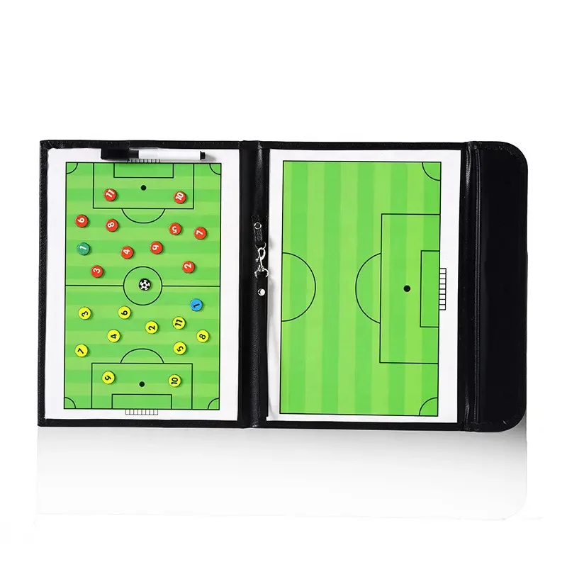 Hot Sell Football Tactics Board Portable Magnet Dry Eraser Board Foldable Basketball Soccer Coaching Board