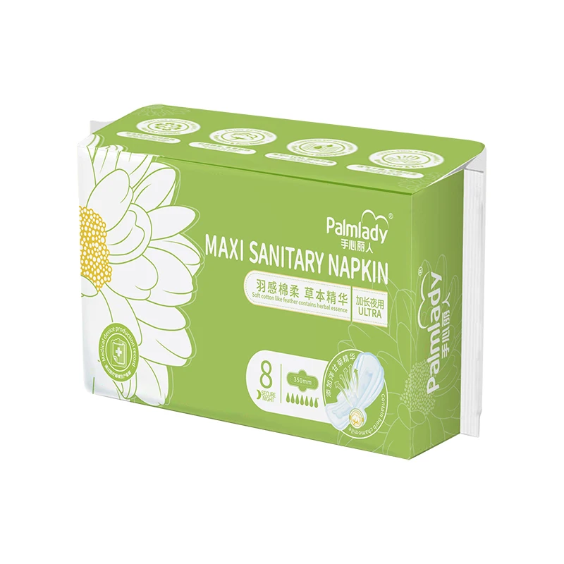 Free Sample Wholesale Ultra soft women sanitary napkins with competitive price OEM Day and Night Use