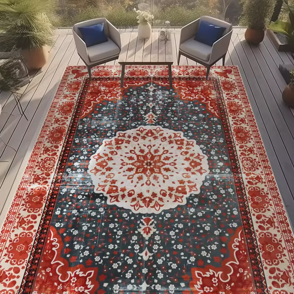 wholesale rug Factory Modern Foldable Prayer Shaggy Tufting Yarn Muslim Prayer Mat