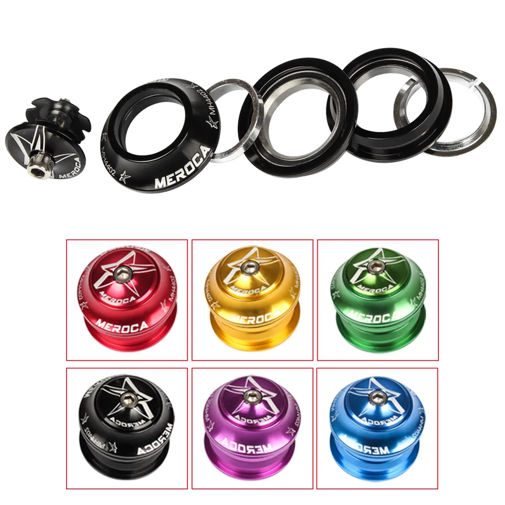 MEROCA Peilin Bowl Group Super Light Bearing Mountain Bike Front 44mm Built-in Straight Tube Bowl Group