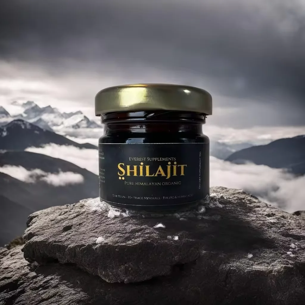 Himalayan Shilajit Resin,Gold Grade 100% Pure Shilajit With Fulvic Acid & 85+ Trace Minerals Complex for Immune Support