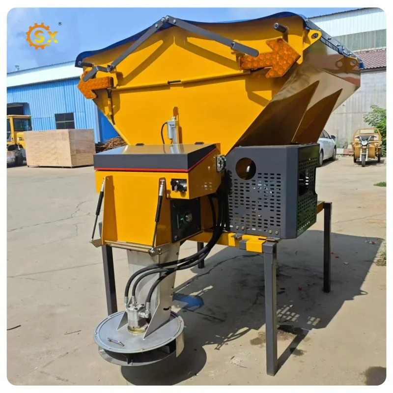 popular snow removal truck melting spreader salt snow remover machine with best price