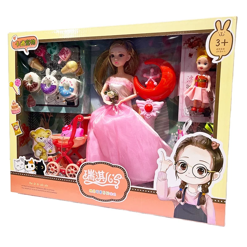 Wholesale Baby Dolls Girl Doll Toys Festival Dance Gifts Girl Princess Gift Box Set