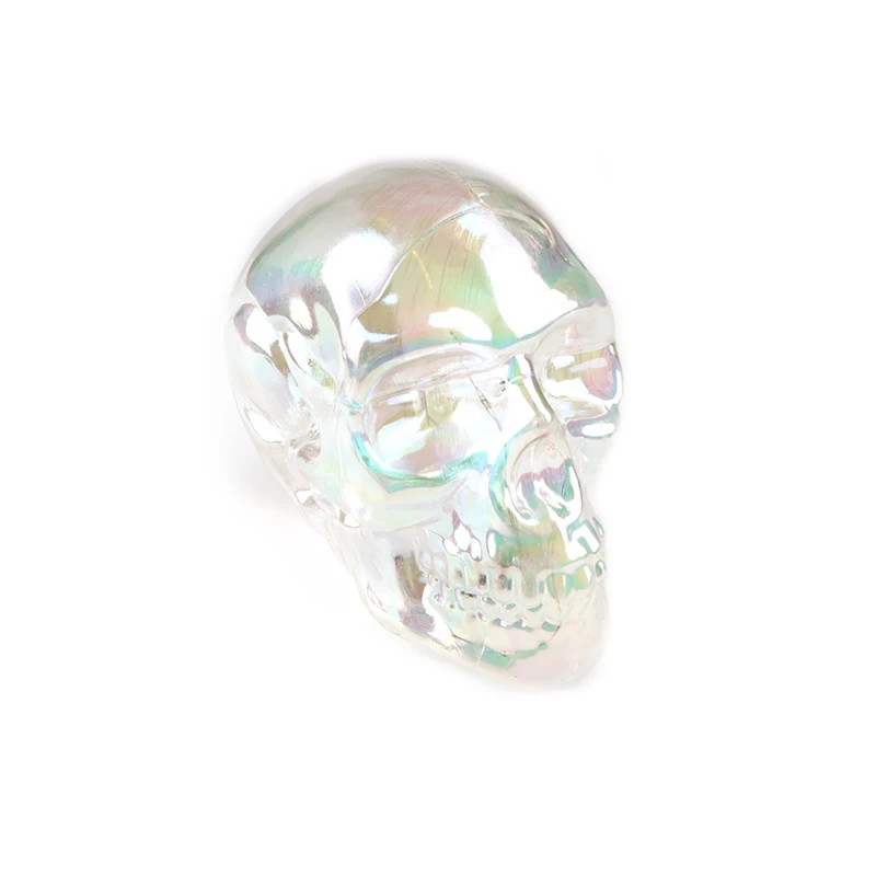 Halloween Light Up Skull Decoration Bulk Wholesale Scary Crystal Sculls Ghost Head