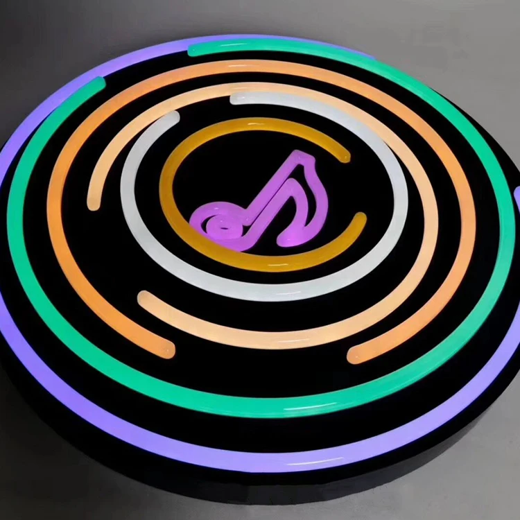 Direct advertising commercial display LED customizable acrylic neon