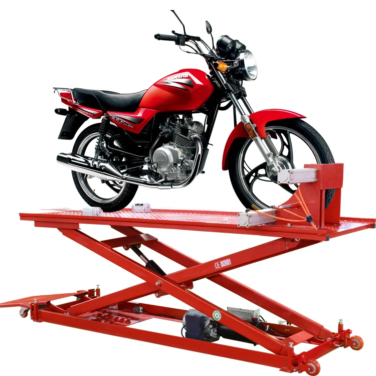 motorcycle lift table lock scissor lift