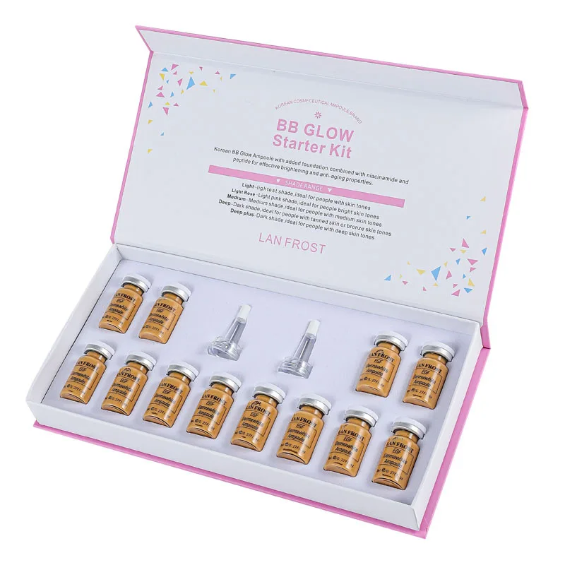 Hot !!! sale f BB Meso White Serum Cream Semi Permanent Makeup Liquid Foundation With Different Colors