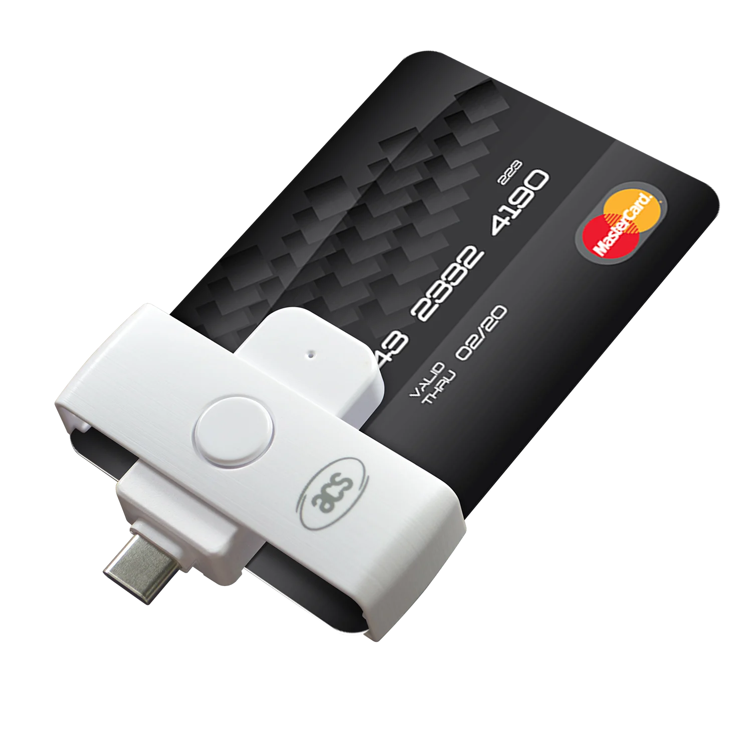 Original ACS ACR39 serial contact smart card reader for government banking application