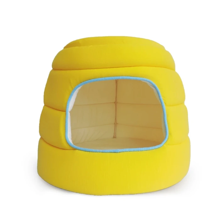 Amazon Best Seller Soft Cat Cuddle Bed House Hot Sales Machine Washable Pet Cat Bed Dome Hut Cave for Indoor Cats