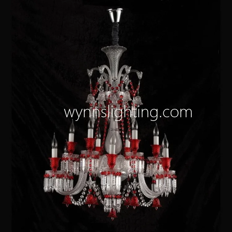 Bacarat Luxurious crystal hanging lamp CE ROHS lighting European classical chandelier for home house hotel restaurant wedding