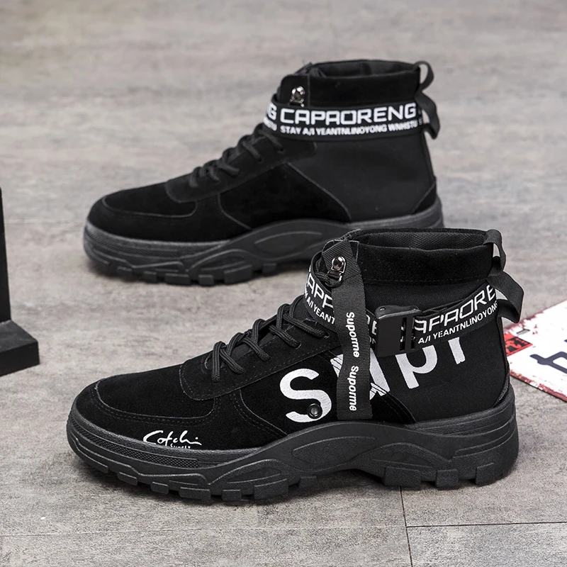 factory hot selling wholesale man casual lace up shoes 2021 sneakers high quality boot footwear for men