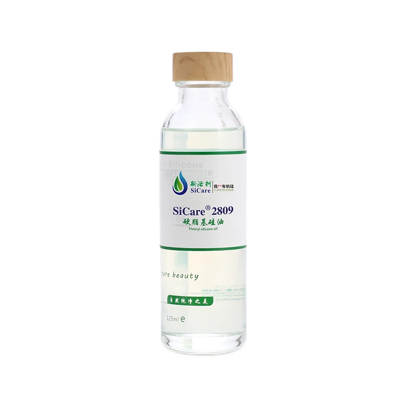 SiCare2809 Dimethiconol Stearate Natural Oil Modified Silicone for skin care cream and lotion and hair care products
