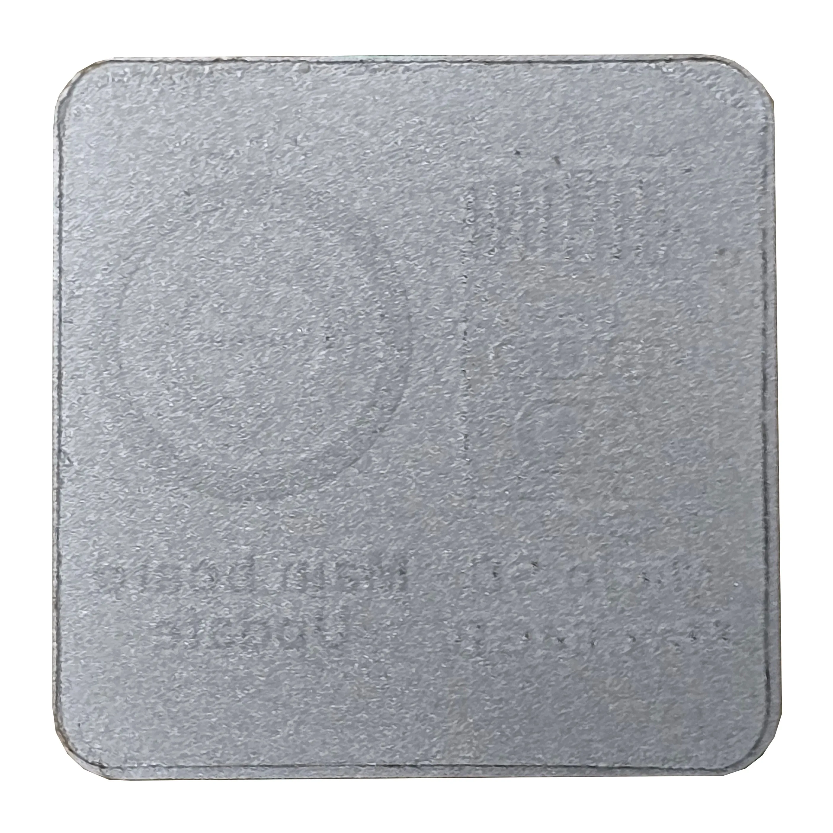 Hard Plastic Square Acrylic Sticker PMMA Brushed Printing SD Cards Products Informations Tag