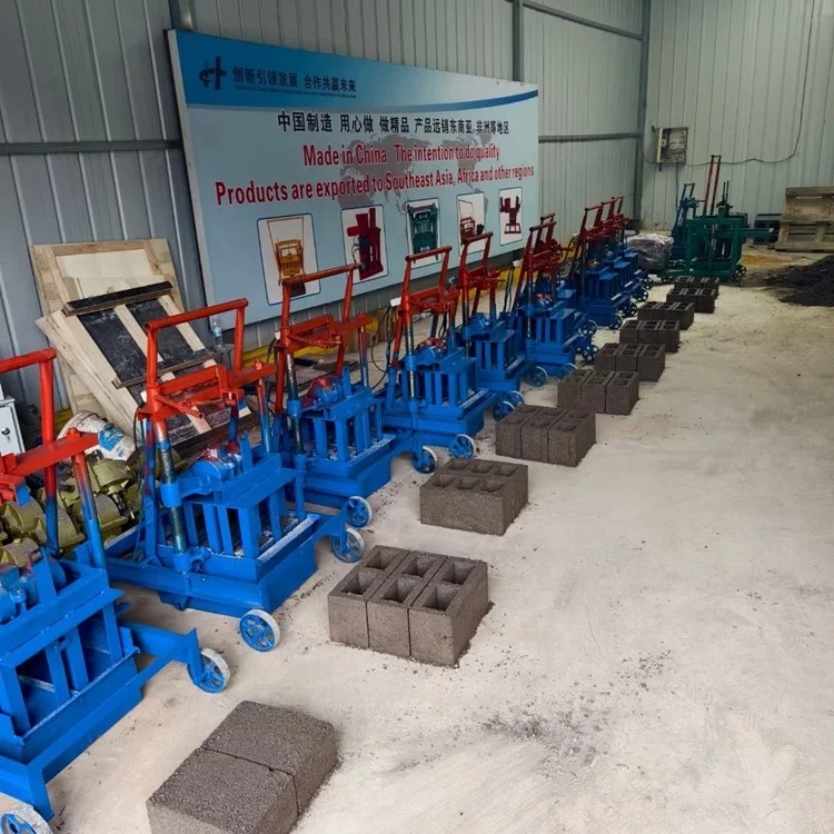 Factory direct sale concrete cement brick making machine manual hollow brick making machinery L2-45