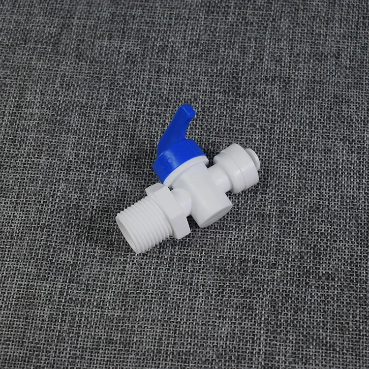 China Professional Manufacturer Plastic Manual Ball Valve For Water Filter Purifier Parts