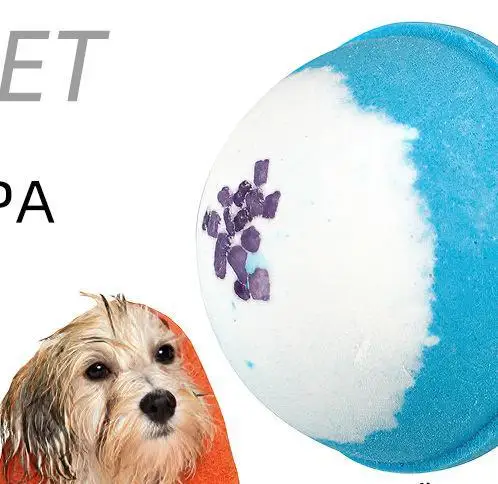 New pet bath ball cat and dog cleaning beauty spa bath bubble explosion bath salt ball manufacturers wholesale Pet Products Care