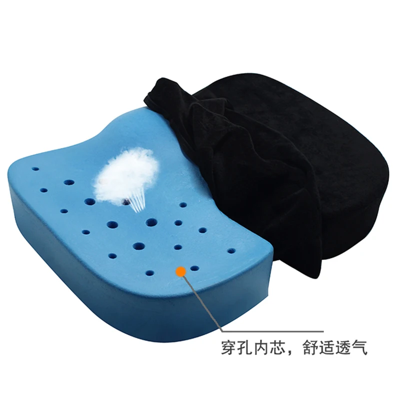 Hot Sale Hemorrhoid Pillow Blood Circulation orthopaedic bus driver felt seat cushion