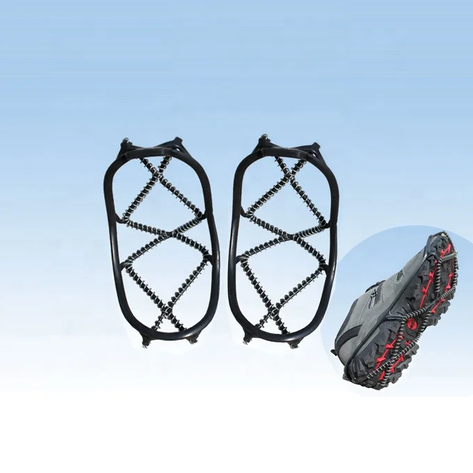 aluminum frame snow walking shoe spikes