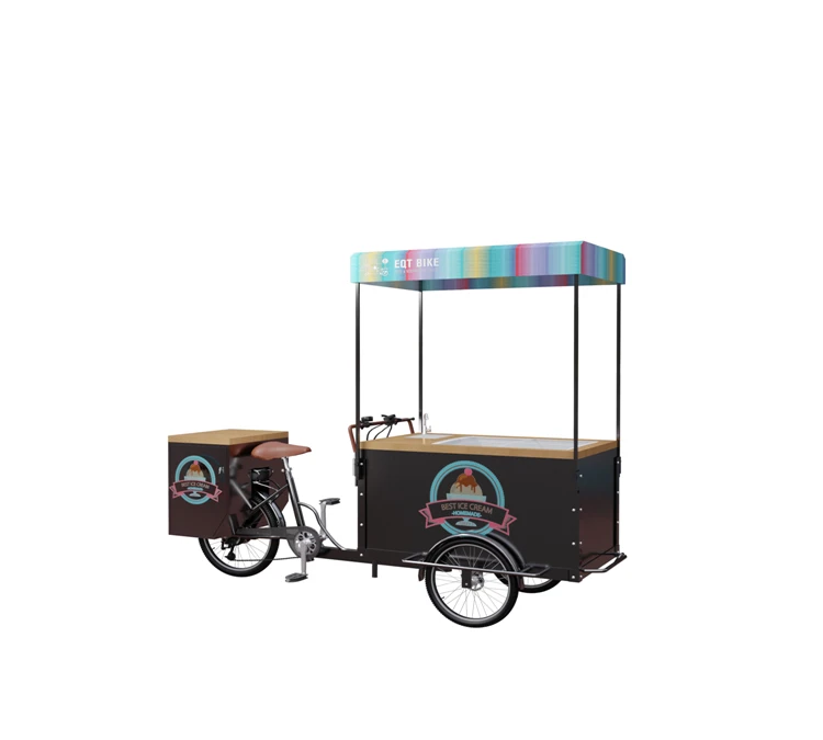 Water System Factory Supply Ice Cooler Cream Cart Manufactures Bike For Sale