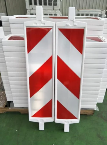 Height 1290mm flexible road safety  bollard traffic road lane separator chevron sign
