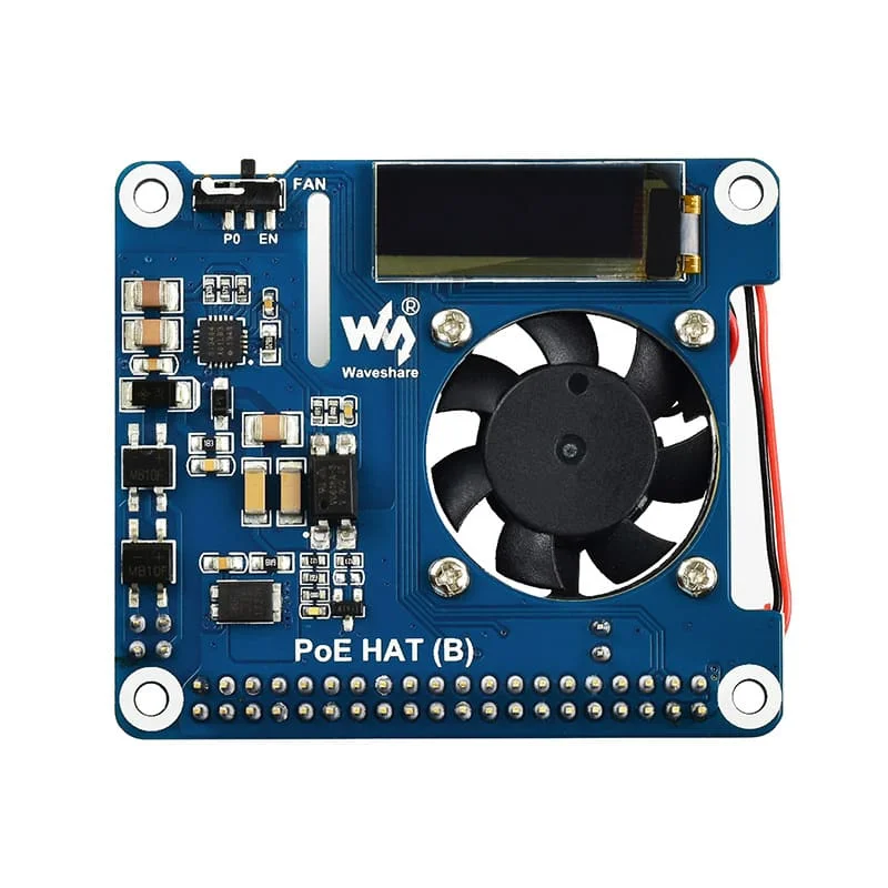 Hot Sale Power Expansion Board Built-in Cooling Fan For Raspberry Pi 4 Model B And 802.3af With Fair Price