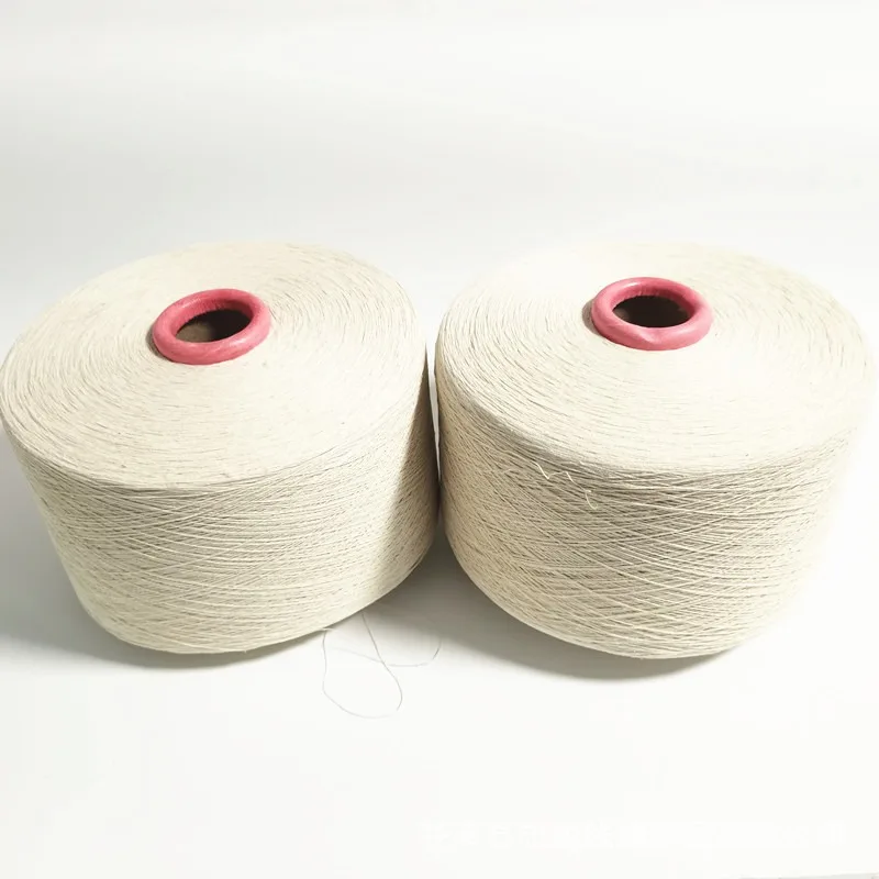 2/8 s cotton white yarn weaving